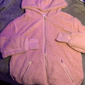 Sherpa pink jacket